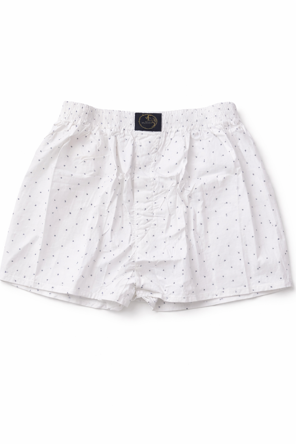 Black & White Plaid Check Boxer Shorts