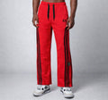 E5 Men's RED Logo Straight Joggers