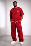 E5 Men's 2 Piece Set -  Red