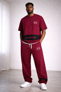 E5 Men's 2 Piece Set - oxblood