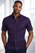 E5 Men's T-Shirt - Green Tropical Short Sleeve