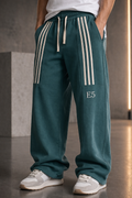 E5 Stripe Joggers - Teal
