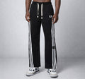 E5 Men's Black Logo Wide Leg Joggers