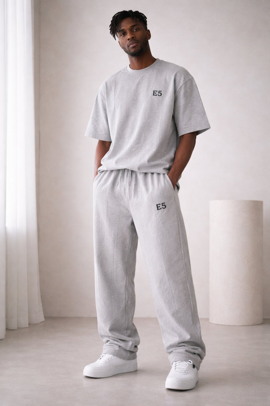 E5 ash Marl 2 Piece Set