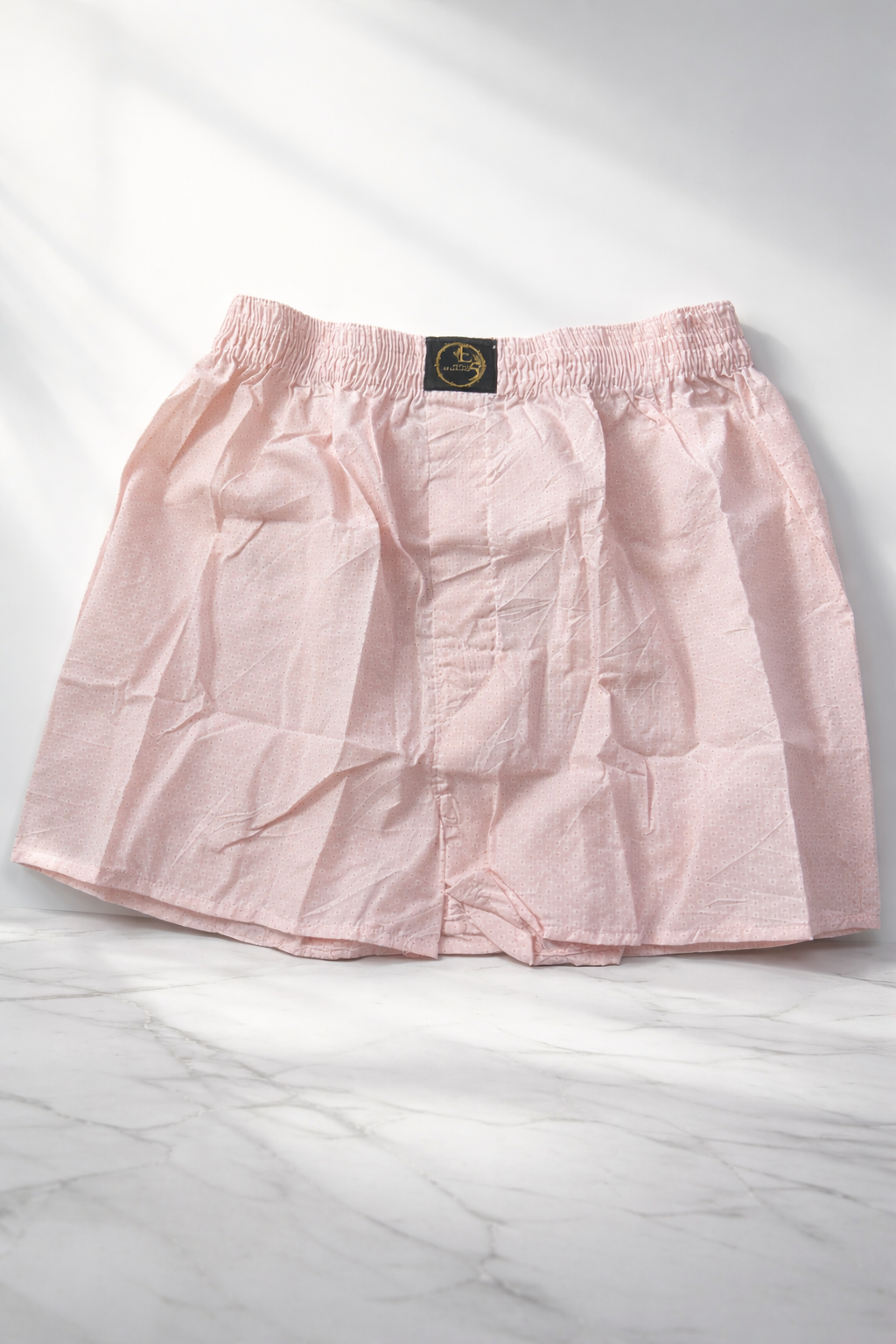 Pink Gingham Check Boxer Shorts