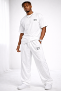E5 Men's 2 Piece Set - WHITE Ecstacy5fashions Band