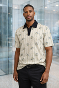 E5 Men's T-Shirt - Mint Green Long Sleeve