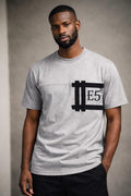 E5 Polo Shirt - Ash Block