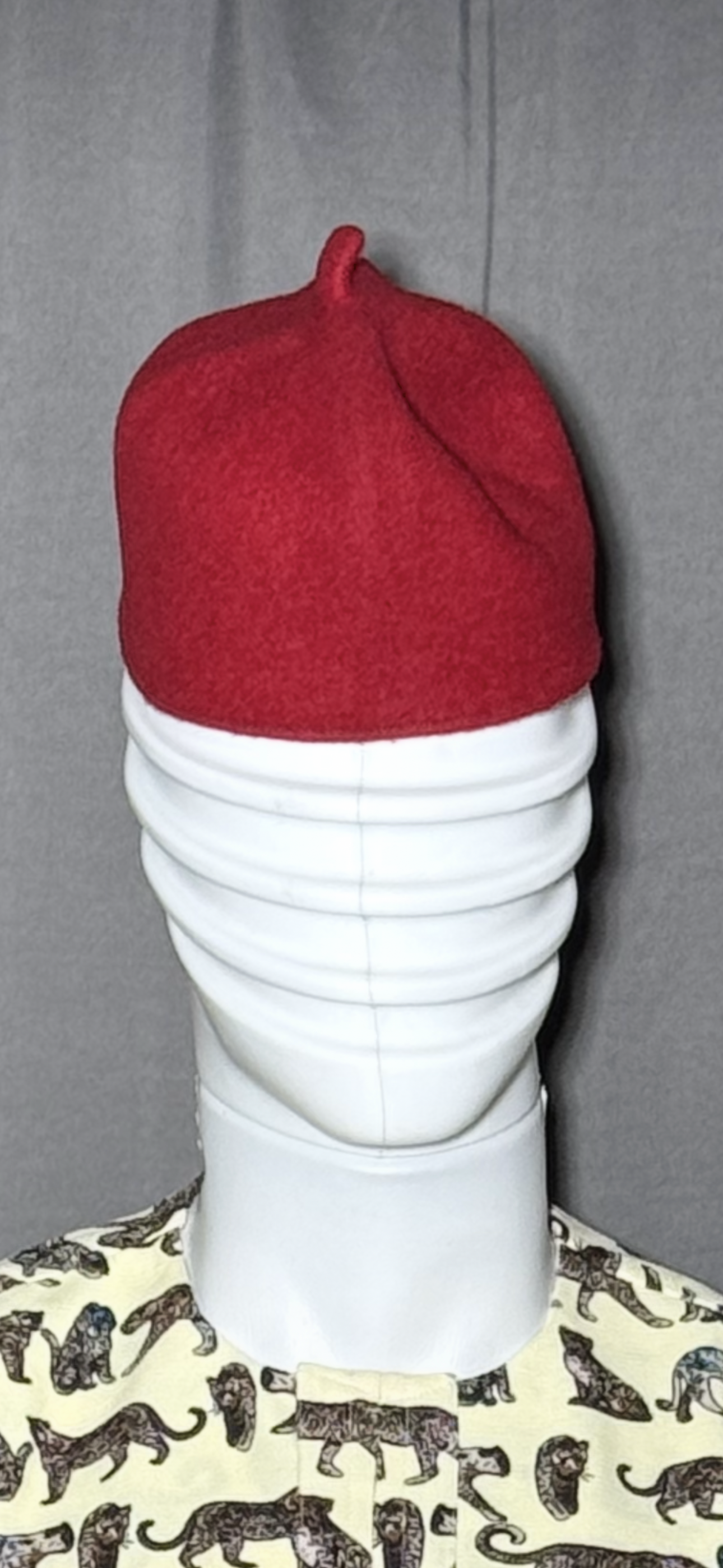 Red African Kufi Cap