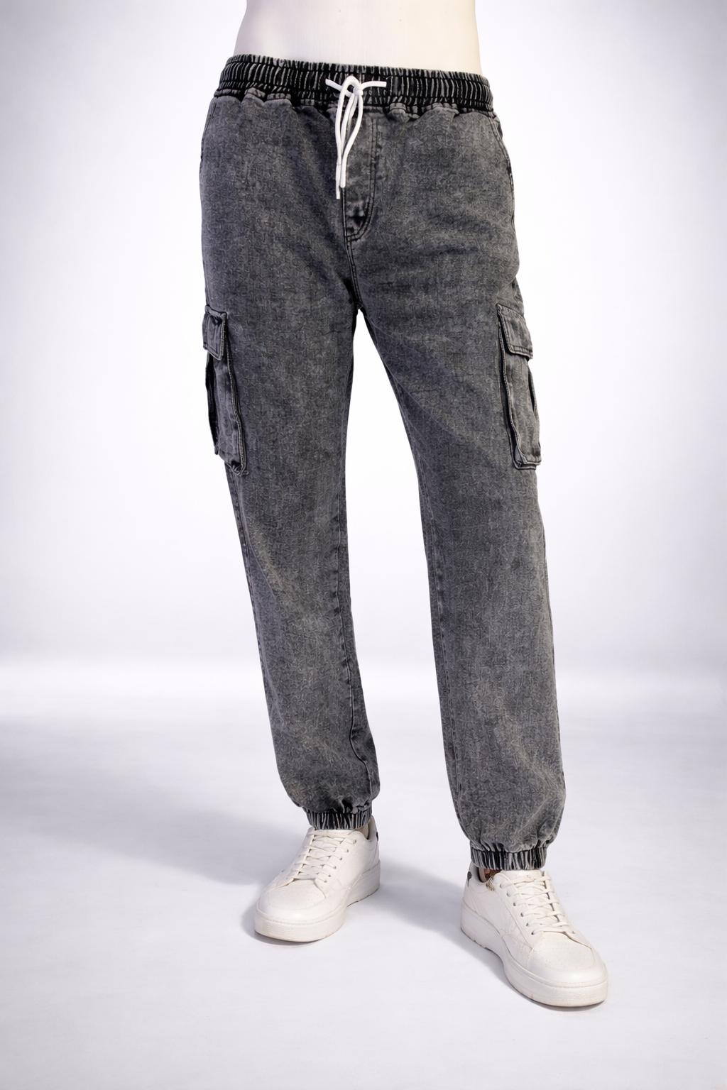 E5 Men's light dark Cargo Jeans