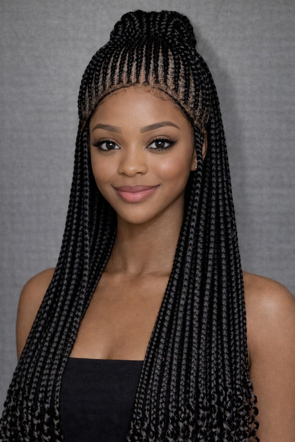 Boho Curly PRINCESS MUNA Box Braided.