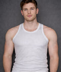 White Men's Vest/Singlet