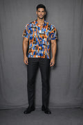 E5 Men's T-Shirt - mix Floral Short Sleeve