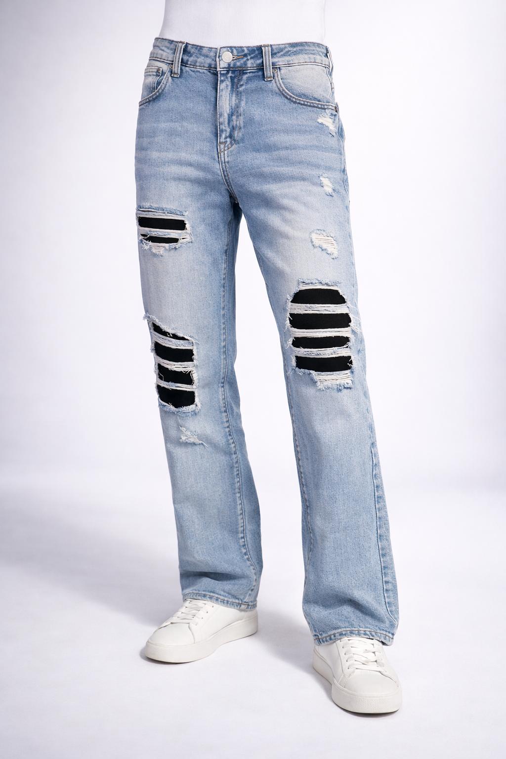 E5 Men's Dark Blue Slim Fit Jeans