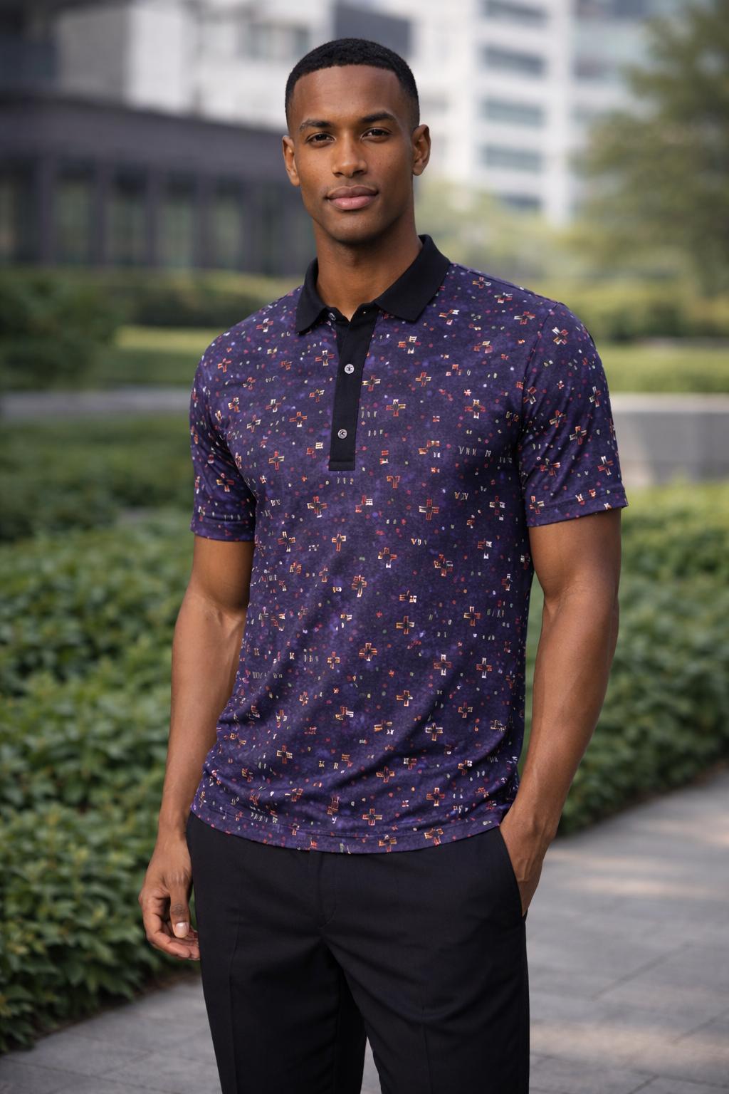 E5 Men's T-Shirt - OXBLOOD Solid Short Sleeve SHIRT